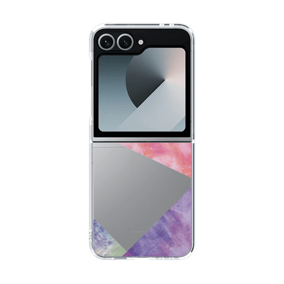 クリアケース［ 朝焼けパステルパレット - Purple ］