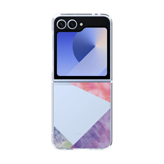 クリアケース［ 朝焼けパステルパレット - Purple ］