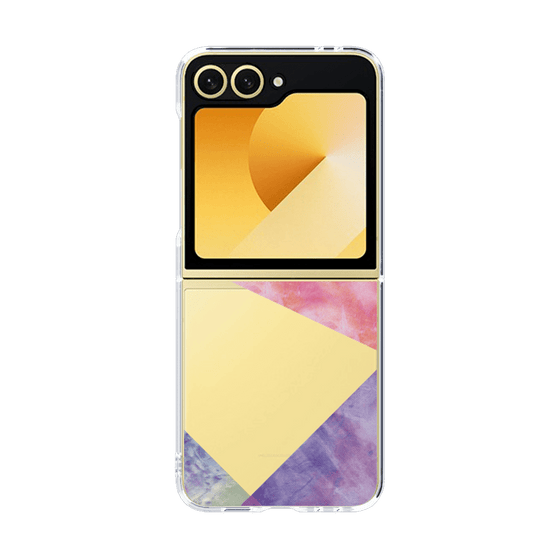 クリアケース［ 朝焼けパステルパレット - Purple ］