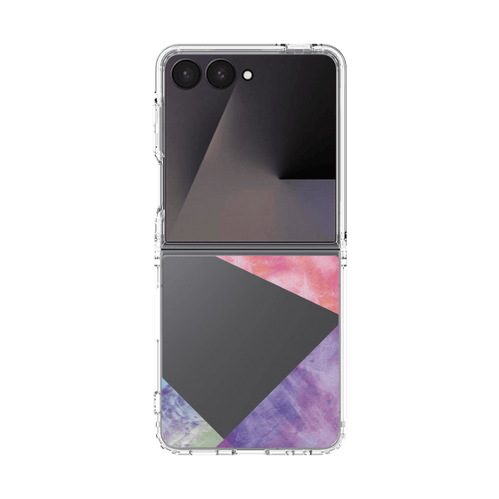 クリアケース［ 朝焼けパステルパレット - Purple ］