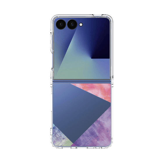 クリアケース［ 朝焼けパステルパレット - Purple ］