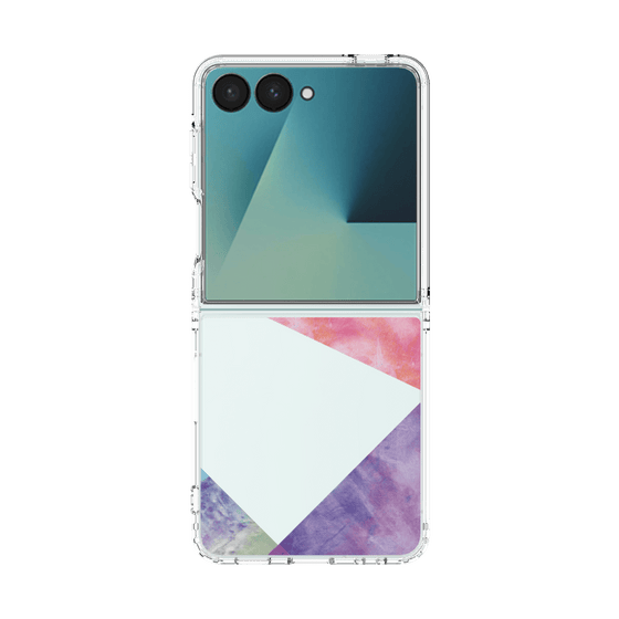 クリアケース［ 朝焼けパステルパレット - Purple ］