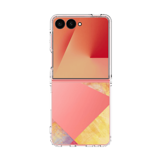 クリアケース［ 朝焼けパステルパレット - Mix ］