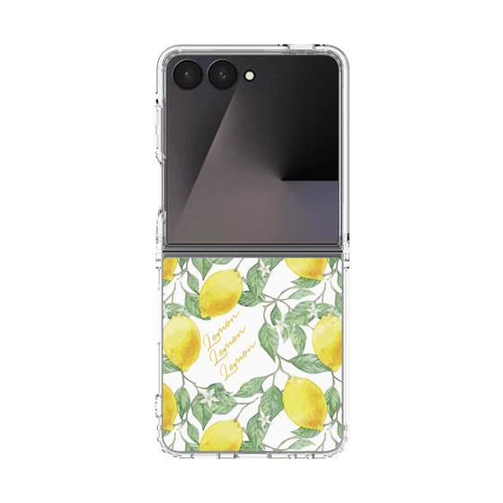 クリアケース［ アートなレモン ］