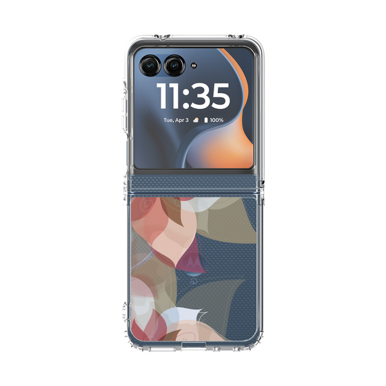 クリアケース［ シフォンフラワー ］