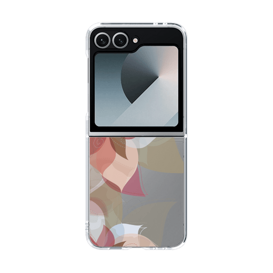 クリアケース［ シフォンフラワー ］