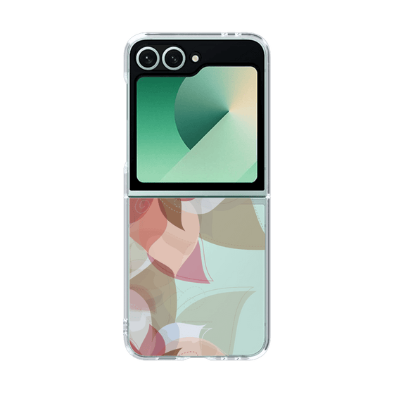 クリアケース［ シフォンフラワー ］