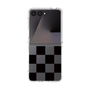 クリアケース［ 市松模様 - Black ］