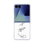 クリアケース［ Dinosaurs No.1 - White ］