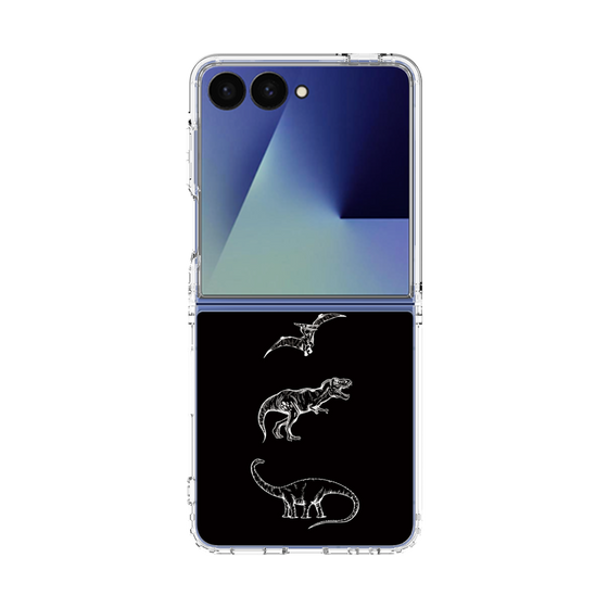 クリアケース［ Dinosaurs No.1 - Black ］