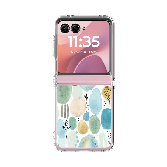 クリアケース［ 北欧水彩 - 05 ］