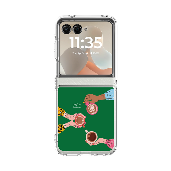 クリアケース［ Teatime - Green ］