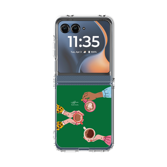 クリアケース［ Teatime - Green ］