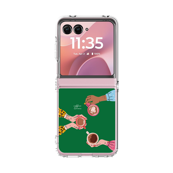 クリアケース［ Teatime - Green ］