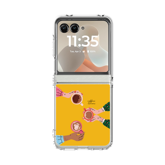 クリアケース［ Teatime - Yellow ］