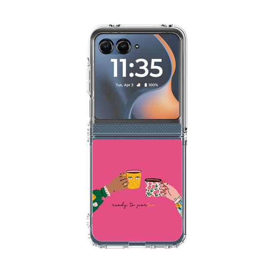 クリアケース［ Teatime - Pink ］