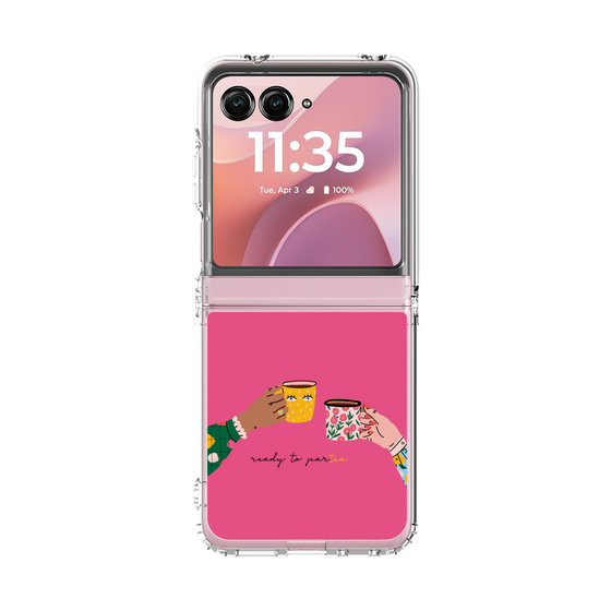 クリアケース［ Teatime - Pink ］