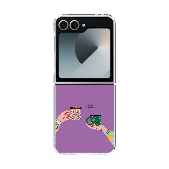 クリアケース［ Teatime - Purple ］