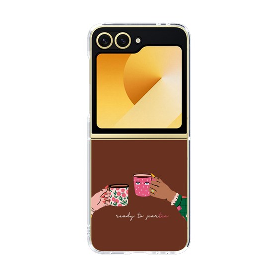 クリアケース［ Teatime - Brown ］