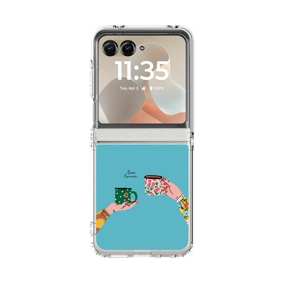 クリアケース［ Teatime - Blue ］