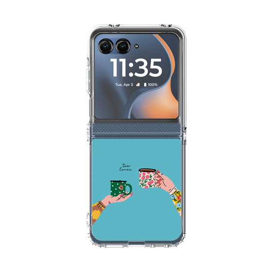 クリアケース［ Teatime - Blue ］