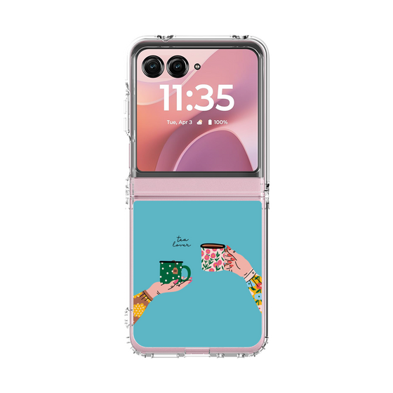 クリアケース［ Teatime - Blue ］