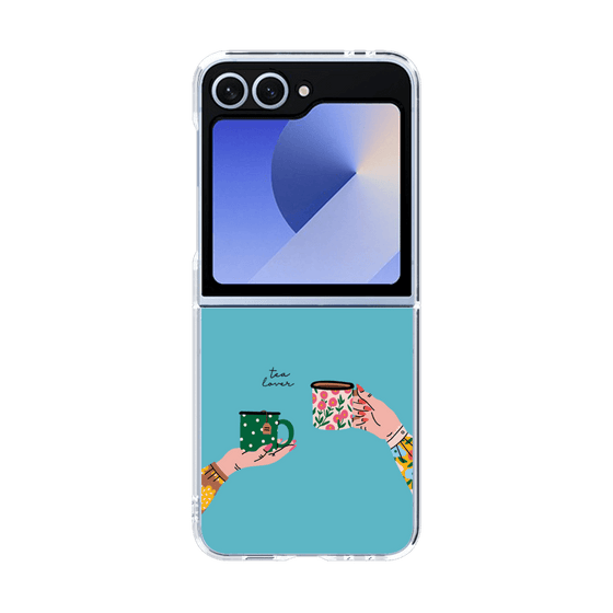 クリアケース［ Teatime - Blue ］