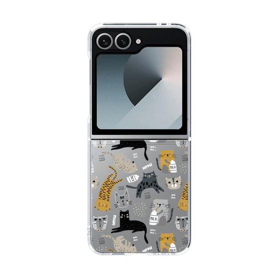 クリアケース［ Funny Cats - 01 ］