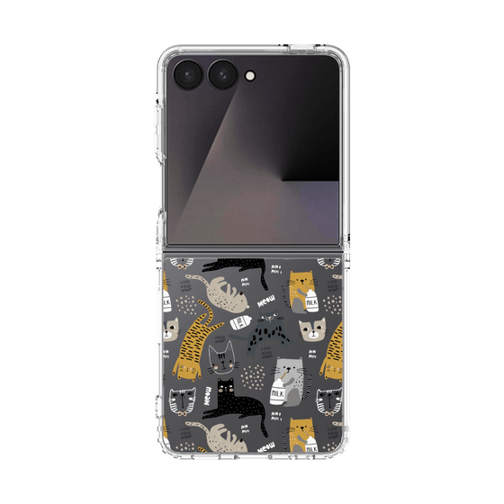 クリアケース［ Funny Cats - 01 ］