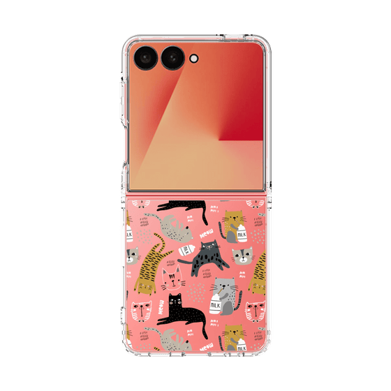 クリアケース［ Funny Cats - 01 ］