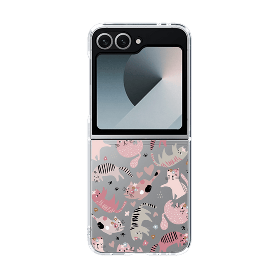 クリアケース［ Funny Cats - 02 ］