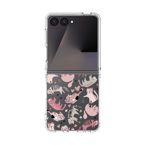 クリアケース［ Funny Cats - 02 ］