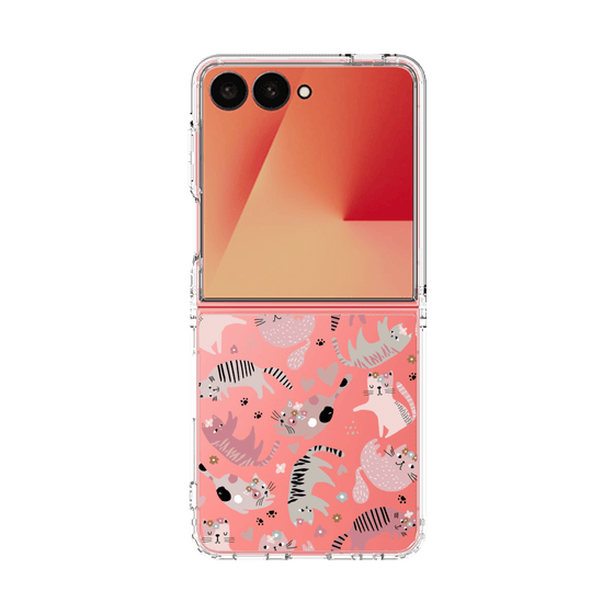 クリアケース［ Funny Cats - 02 ］