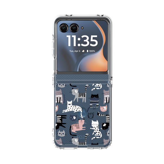 クリアケース［ Funny Cats - 03 ］