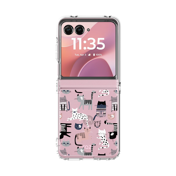 クリアケース［ Funny Cats - 03 ］