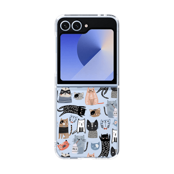 クリアケース［ Funny Cats - 04 ］