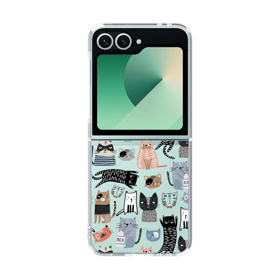 クリアケース［ Funny Cats - 04 ］