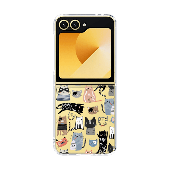 クリアケース［ Funny Cats - 04 ］