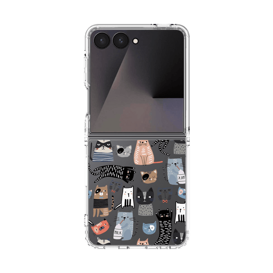 クリアケース［ Funny Cats - 04 ］