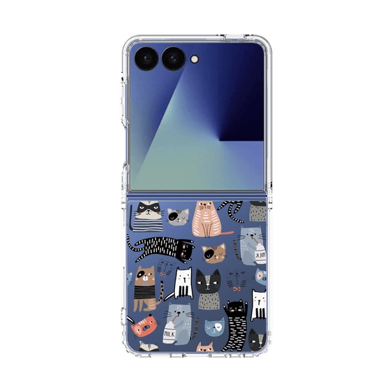 クリアケース［ Funny Cats - 04 ］