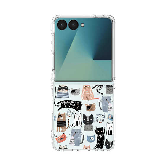 クリアケース［ Funny Cats - 04 ］