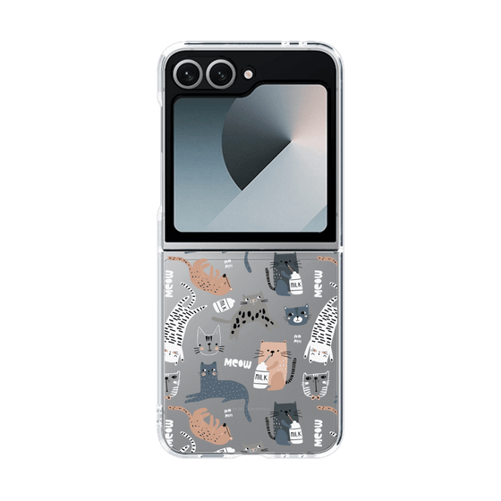 クリアケース［ Funny Cats - 05 ］