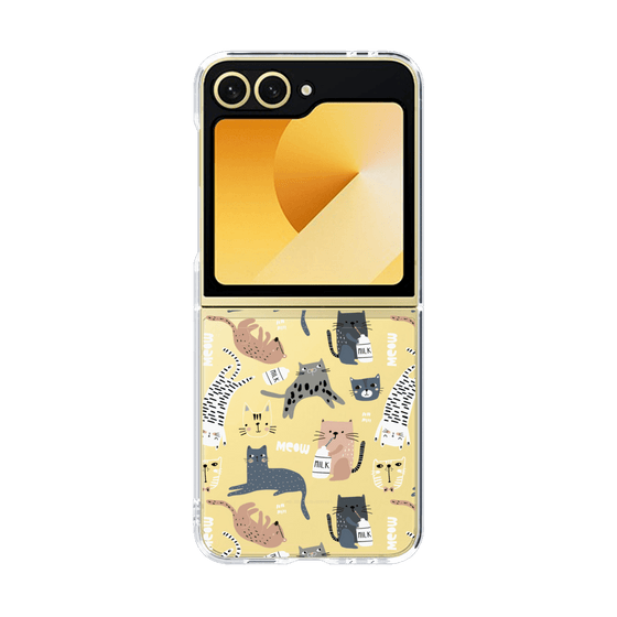 クリアケース［ Funny Cats - 05 ］