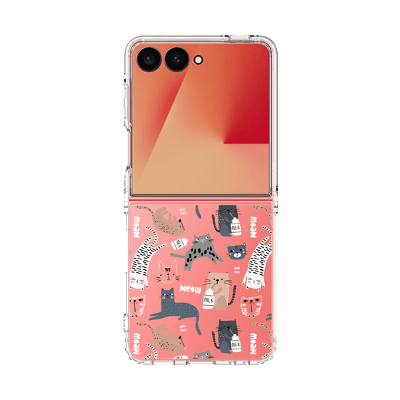 クリアケース［ Funny Cats - 05 ］