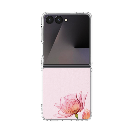 クリアケース［ Natural Flower - Pink ］