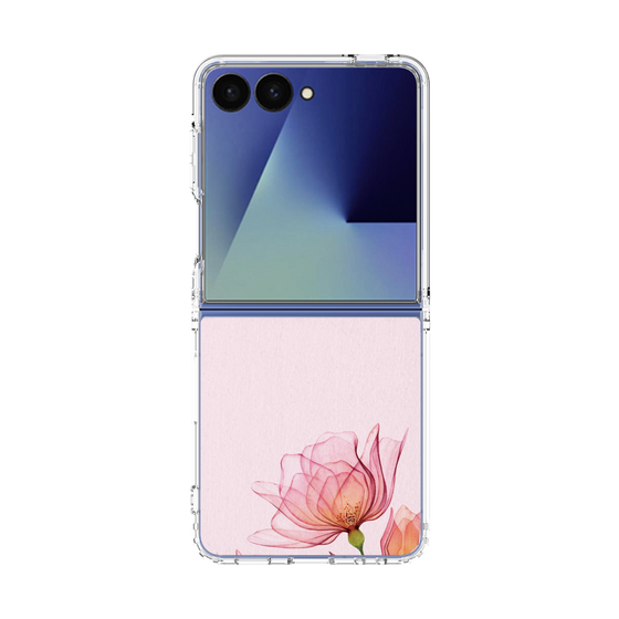 クリアケース［ Natural Flower - Pink ］