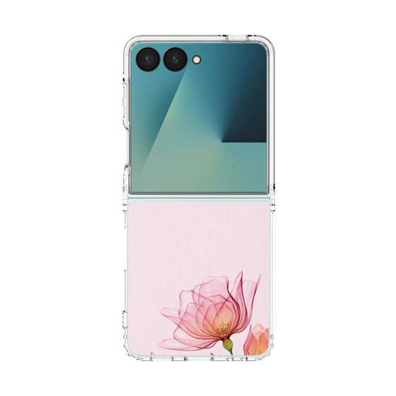 クリアケース［ Natural Flower - Pink ］