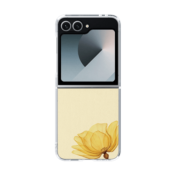 クリアケース［ Natural Flower - Yellow ］