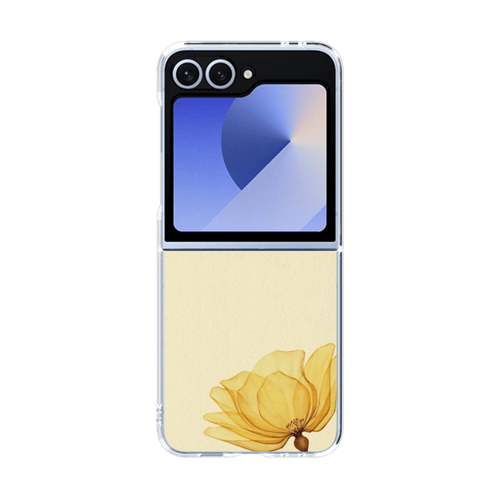 クリアケース［ Natural Flower - Yellow ］