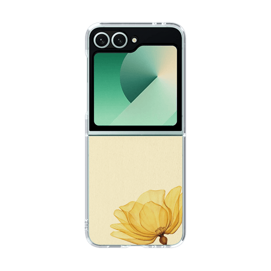 クリアケース［ Natural Flower - Yellow ］